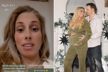 Stacey Solomon explains real reason she kept pregnancy secret for 8 months