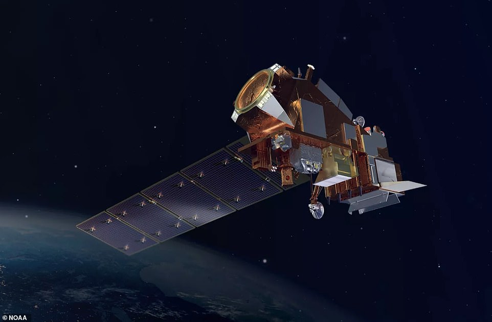 NOAA-21 (pictured in an artist's impression) is the second operational satellite in the JPSS series, having blasted into orbit from the Vandenberg Space Force Base on November 10