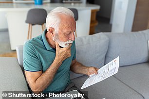 Support: Pensioners can claim a £300 cost of living payment to help with energy bills