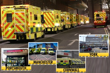 Desperate hospitals declare critical incidents & urge people not to call 999