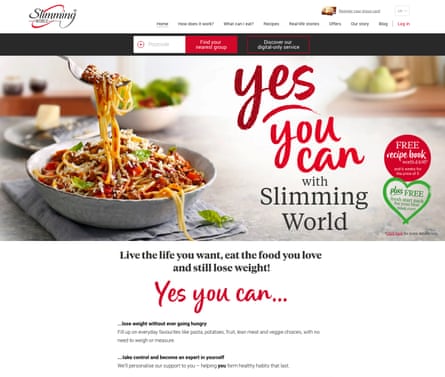 Slimming World website