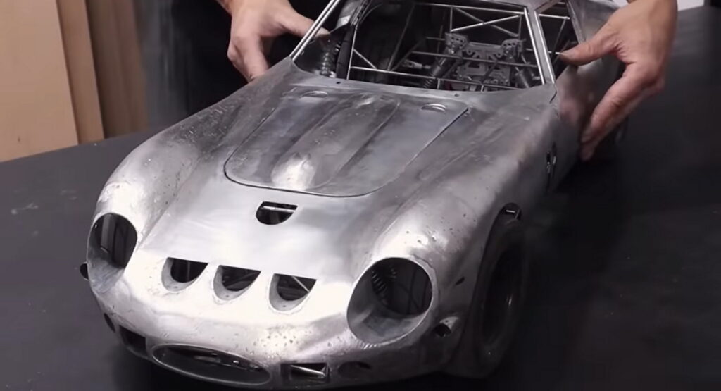  Sit Back, Relax, And Watch This Metal Ferrari 250 GTO RC Car Get Made From Scratch