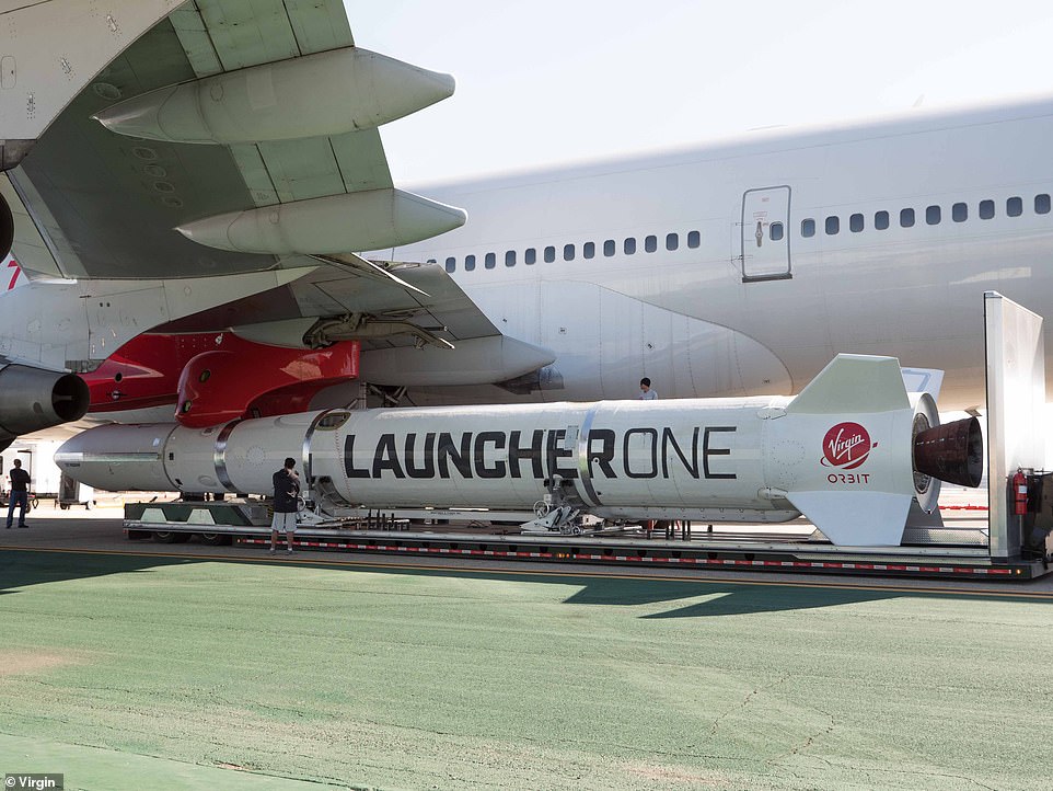 The Virgin Orbit Launcher One rocket had been equipped with Ministry of Defence observation kit as part of its payload