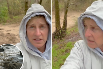 Ellen fans beg her to evacuate $49M home after video of terrifying storm flood