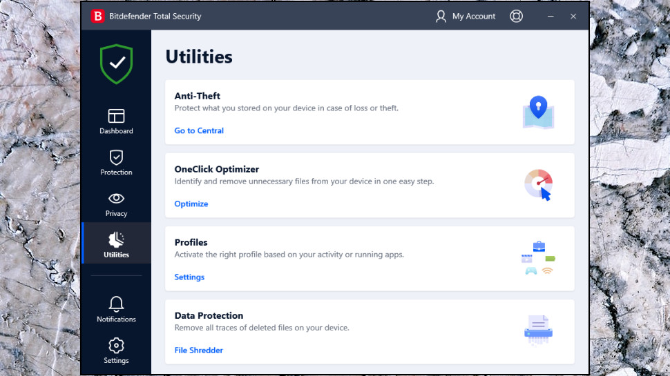 Bitdefender Total Security OneClick Optimizer