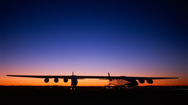 The Stratolaunch Roc aircraft