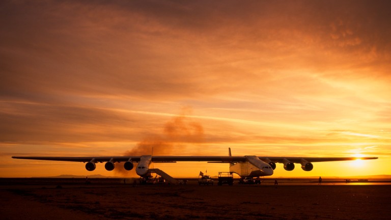 The Stratolaunch Roc aircraft