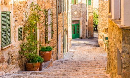 A street in Deià.