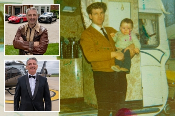 Inside Britain’s richest gypsy Alfie Best's childhood in caravan on lay-by