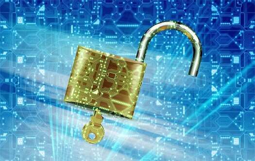 Image for data security in the supply chain