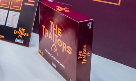 The Traitors board game at the toy fair at Olympia.