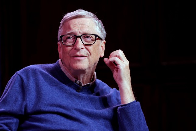 NEW YORK, NEW YORK - MAY 03: Bill Gates discusses his new book 'How To Prevent The Next Pandemic' onstage at 92Y on May 03, 2022 in New York City. (Photo by Michael Loccisano/Getty Images)