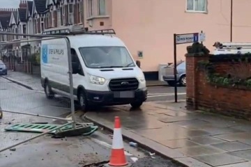 Selfish drivers mount PAVEMENT outside family homes putting pedestrians at risk