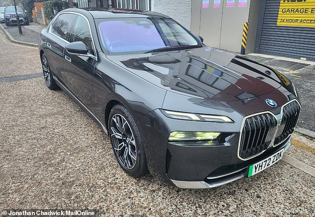 BMW i7, part of the legendary Series 7 range, boasts 5G connectivity, interior mood lighting and a theatre screen' in the backseat