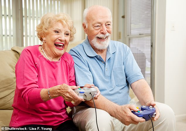 New trend sees grandparents in the UK turning to gaming with the younger generation (stock image)