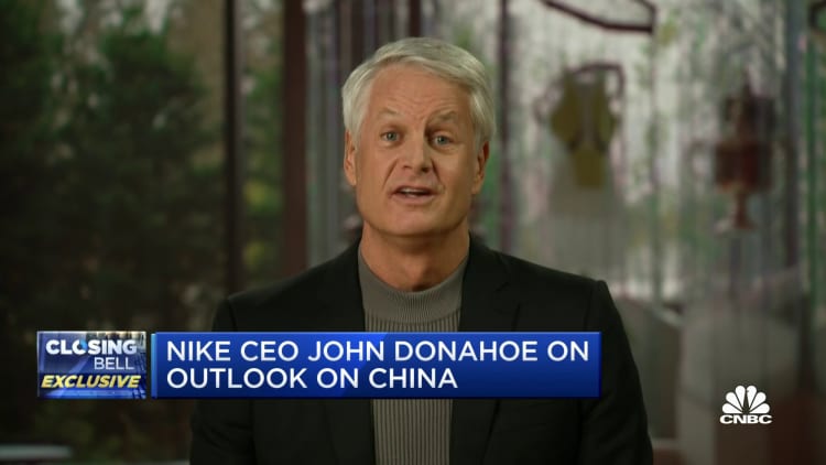 Nike CEO on economy, China market, state of consumer and company outlook