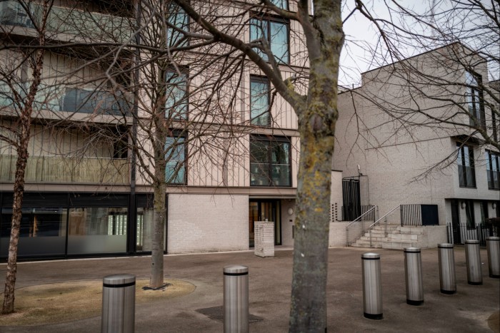 Blocks of flats off Mirabelle square. This one is Meller House