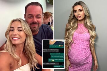 See Danny Dyer's hilarious reaction as daughter Dani reveals she's having TWINS