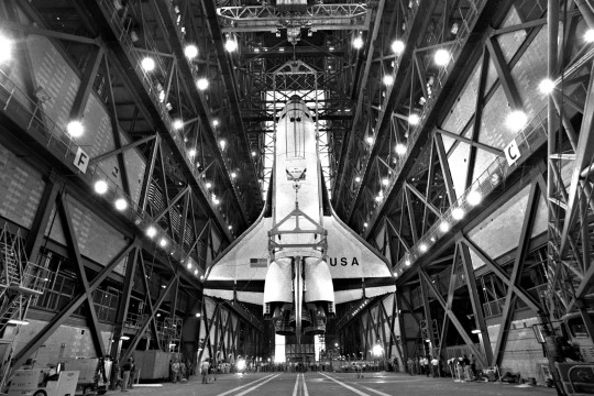 The space shuttle Columbia