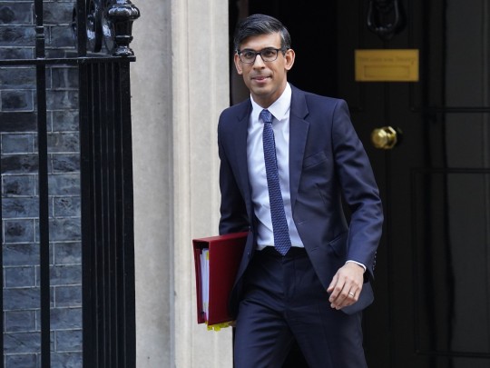 Prime Minister Rishi Sunak departs 10 Downing Street, London, to attend Prime Minister's Questions at the Houses of Parliament. Picture date: Wednesday February 1, 2023. PA Photo. The UK is experiencing its biggest day of industrial action in more than a decade as teachers, university lecturers, train drivers, civil servants, bus drivers and security guards in seven trade unions taking industrial action in separate disputes over pay, jobs and conditions, and Protect the Right to Strike rallies being held nationwide to protest the Strikes (Minimum Service Levels) Bill. See PA story POLITICS PMQs. Photo credit should read: James Manning/PA Wire