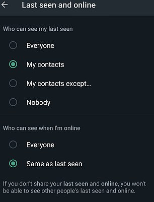 ¿Stealth Mode¿ allows WhatsApp users to hide whether they are online or not, or select which users can see if they are online