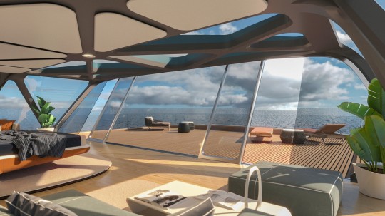 An invisible superyacht could be a reality by 2030