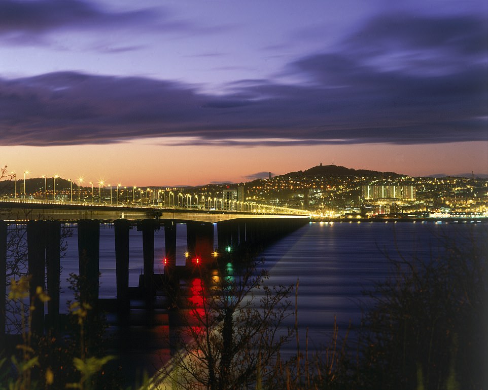 The hill overlooking Dundee is actually an extinct volcano that dates back about 400million years