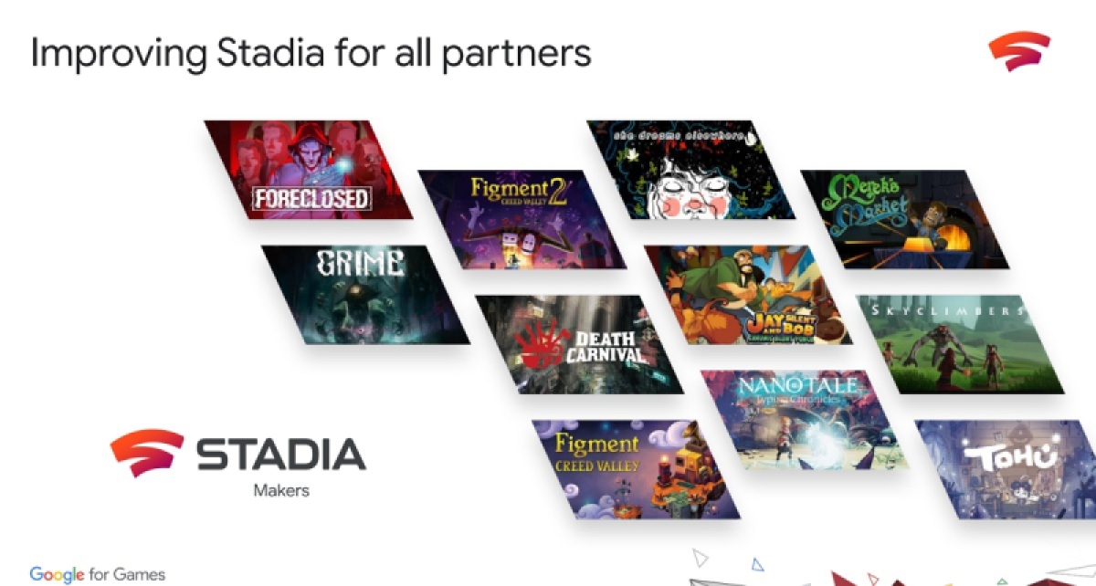 Google is trying to share more revenue with Stadia partners.