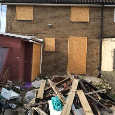 A Home Reit property in Northampton managed by Noble Tree Foundation, which Noble Tree says lies empty and needs a full refurb.