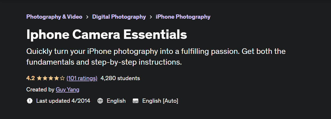 iPhone Camera Essentials