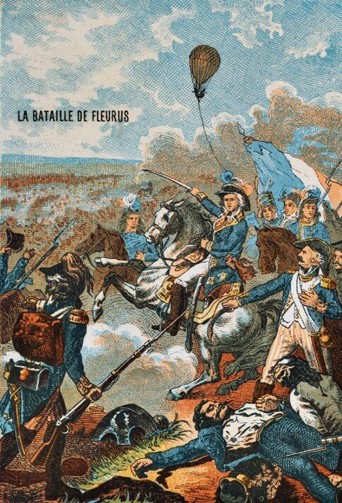 L'Entreprenant at the Battle of Fleurus