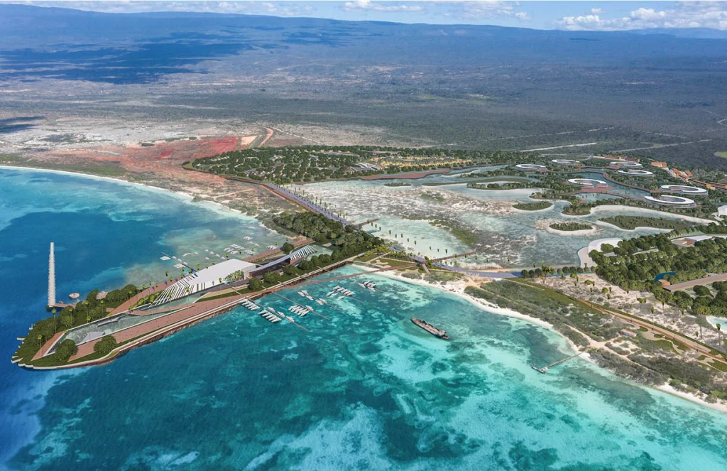 Rendering of Pedernales Tourism Development, Dominican Republic