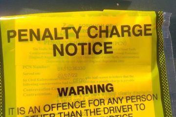 Parking fine made me shake with anger after I paid AND left a note on my windscreen