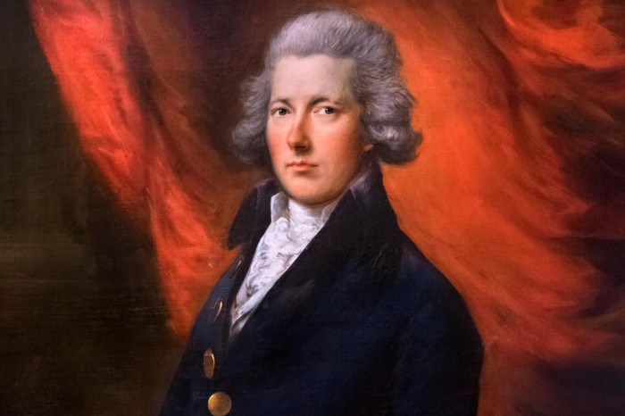 William Pitt the Younger, portrait by Thomas Gainsborough 