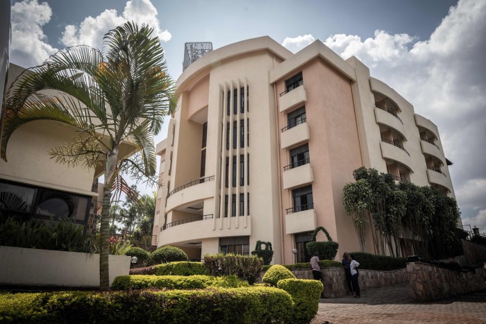 Hope Hostel, which was selected  to welcome the migrants from UK in Kigali, Rwanda