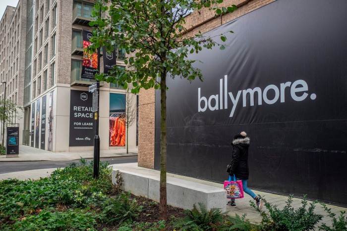 The Ballymore development, Royal Wharf, in East London