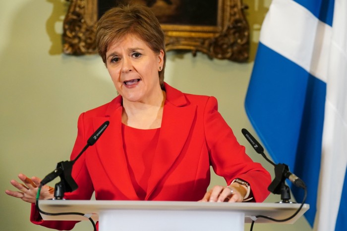 Nicola Sturgeon makes her resignation speech 