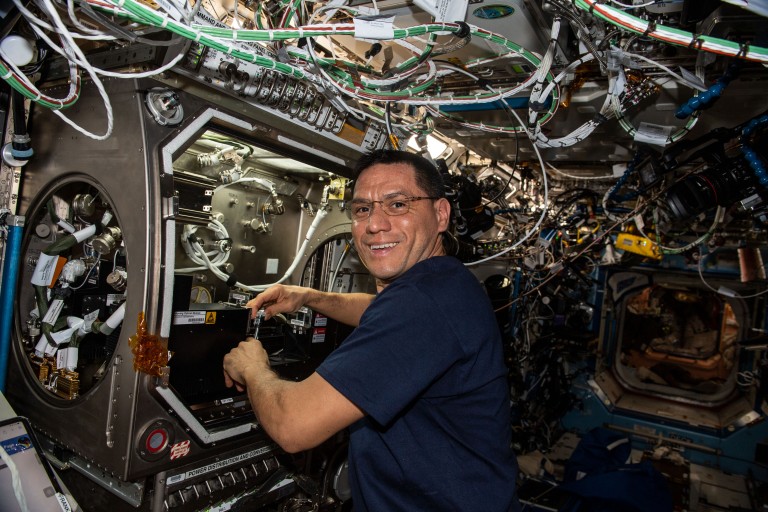 Nasa astronaut Frank Rubio 