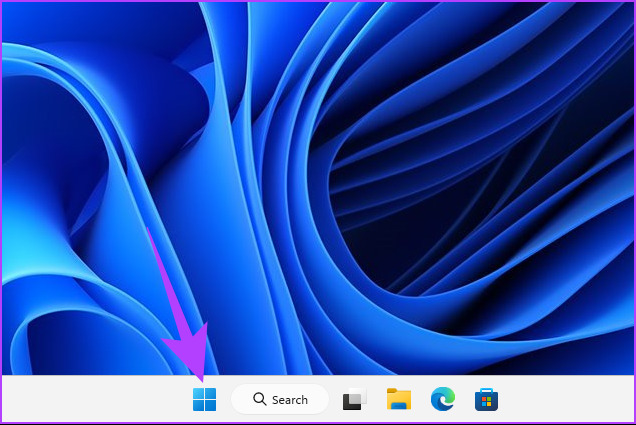 click the on-screen Windows icon