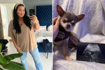 Scarlett Moffatt reveals bump in maternity jeans in first post since her baby news