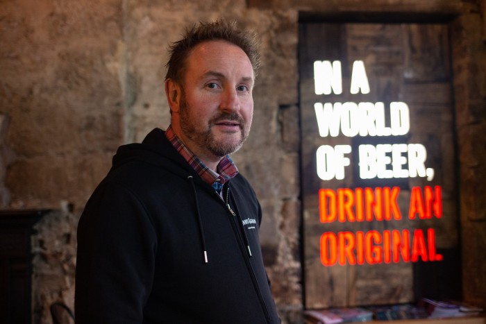 Dougal Sharp, founder of Innis & Gunn