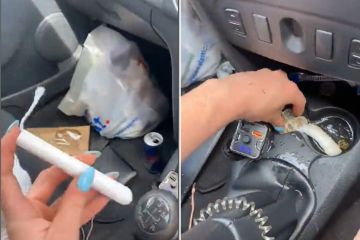 Drivers blown away by easy trick woman uses to clean inside of her car