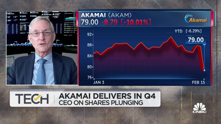 The cyber security business is very strong, says Akamai CEO Tom Leighton