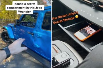 People are noticing secret compartments in their cars - can you find yours?