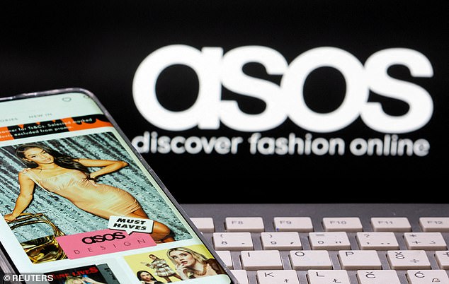 Bouncing back: Asos stock has risen nearly 72% so far this year but remained nearly 90% below its peak in 2017 and 85% off its 2021 levels