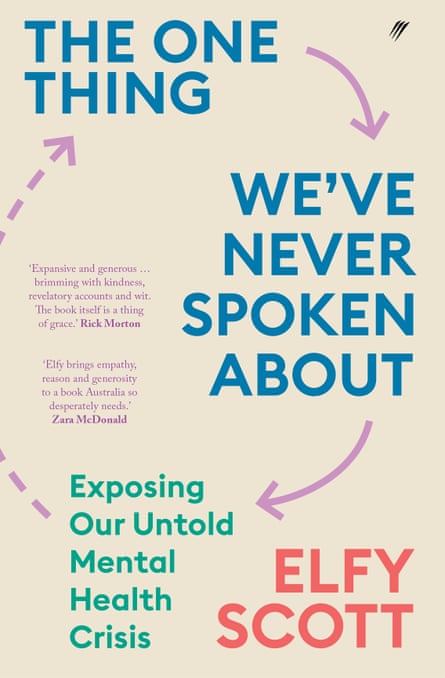 The cover of Elfy Scott's book The One Thing We’ve Never Spoken About