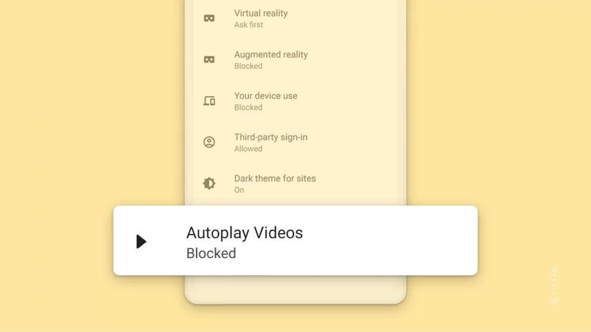 Vivaldi lets you block autoplaying videos