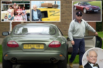 Inside David Jason’s stunning classic car collection worth £100,000s