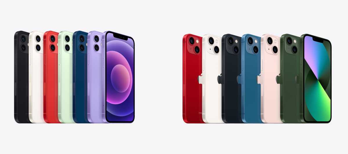 iPhone 12 13 mini colors