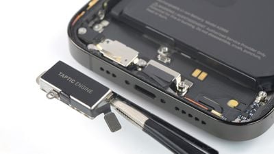 iphone 14 pro taptic engine via ifixit